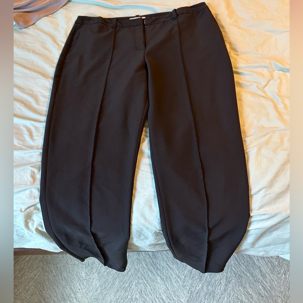Black slacks, size 14 petite